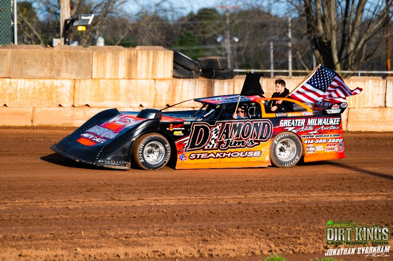 DIRT KINGS STOCK RACING TOUR, SPONSORED BY DISCOUNT SHOP TOWELS, HAS HIGH-POWERED START AT SHAWANO SPEEDWAY