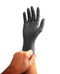 NitroMax Black Nitrile Disposable Gloves- 5 Mil